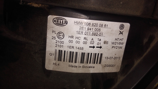 FARO IZQUIERDO VOLKSWAGEN CRAFTER CAJA CERRADA Ca