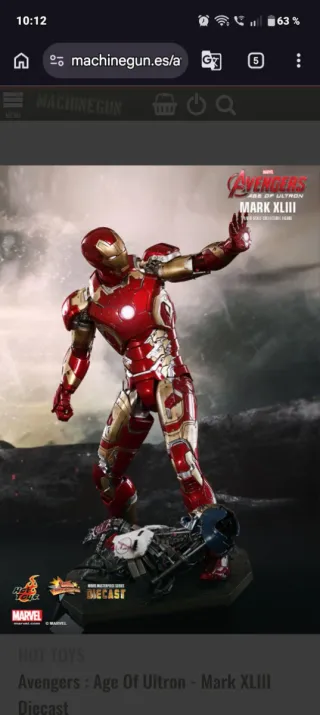 Hot Toys Iron Man Mark XLIII
