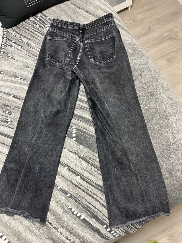 Zara Wide Leg Tiro Alto Talla 38