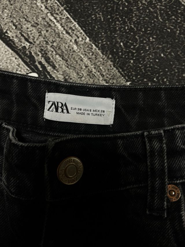 Zara Wide Leg Tiro Alto Talla 38