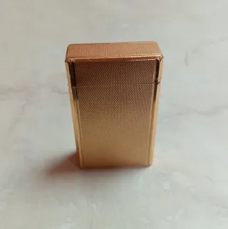 Encendedor  Antiguo S.T. Dupont Paris Oro 20μ