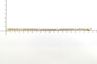 Pulsera de Oro 18 Kt. 9.5 gr. de segunda mano