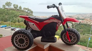 Moto Eléctrica Infantil Honda Roja 1