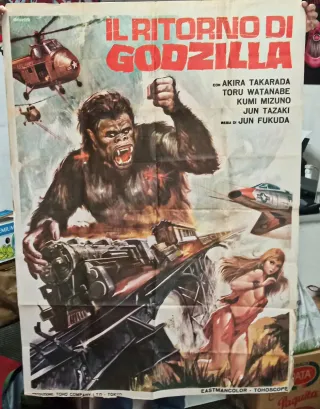 Locandina film Il Ritorno di Godzilla