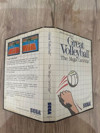 Master System Great Volleyball Sega