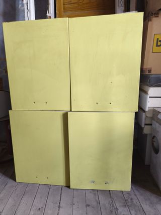 Muebles de cocina amarillos