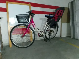 Bicicleta chica con silla