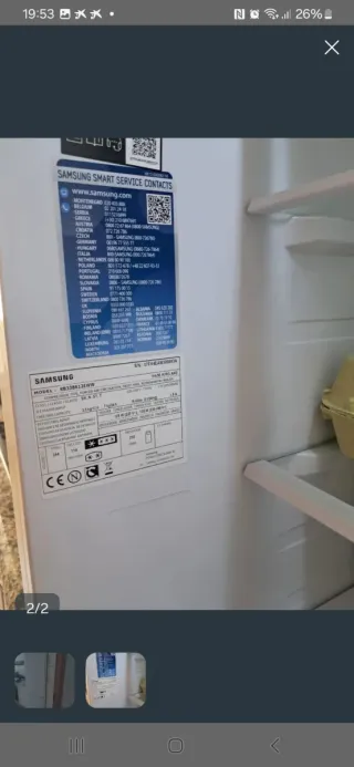 Nevera Samsung Blanca