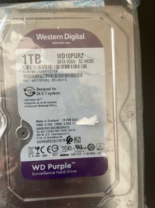 Disco Duro 1TB Western Digital Nuevo