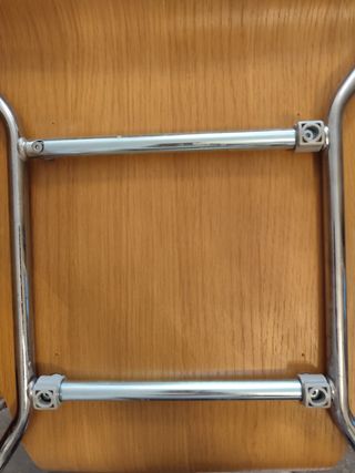 4 Sillas Comedor Skalsta color Nogal