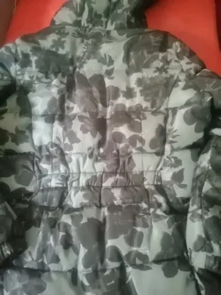 Anorak Koroshi Verde y Negro T. XXL