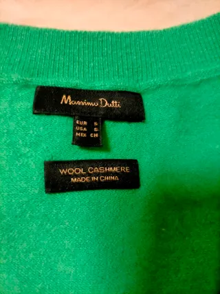 Jersey Massimo Dutti verde