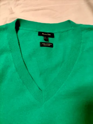 Jersey Massimo Dutti verde