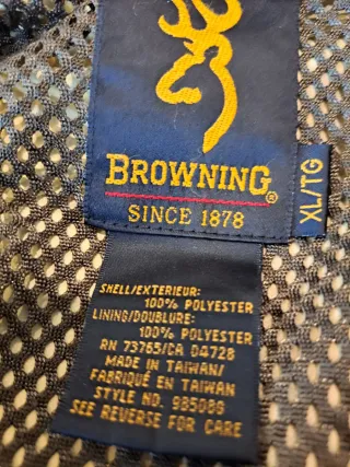 Chaqueta Browning Hydrofleece Goretex Talla XL