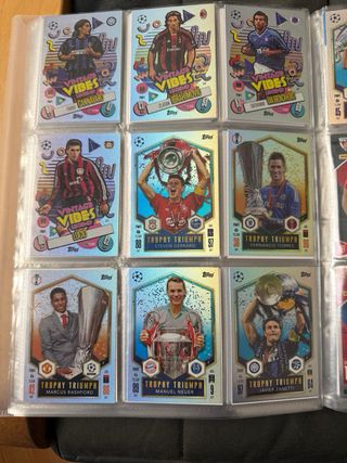 Cromos Match Attax UCL UEL UECL 2024-25