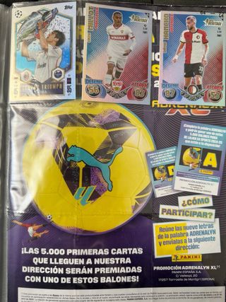 Cromos Match Attax UCL UEL UECL 2024-25