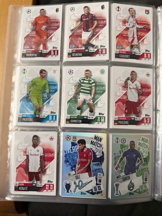 Cromos Match Attax UCL UEL UECL 2024-25