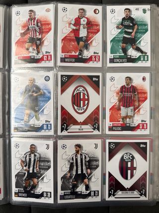 Cromos Match Attax UCL UEL UECL 2024-25