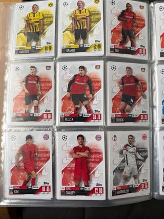 Cromos Match Attax UCL UEL UECL 2024-25