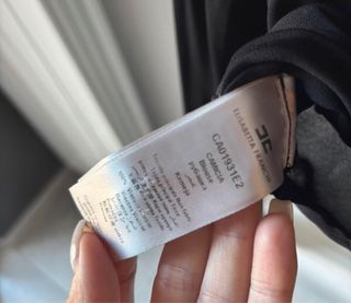 Top crop topElisabetta Franchi nero XS