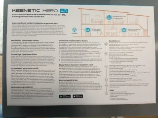 Router Keenetic Hero 4G AC1300