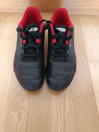 Zapatillas Puma Ferrari Negras Rojas