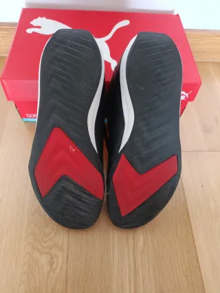 Zapatillas Puma Ferrari Negras Rojas