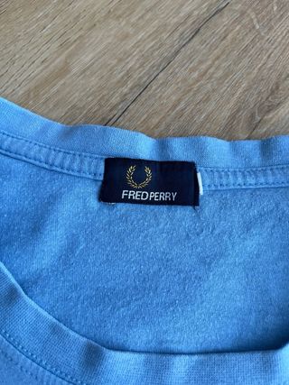 Camiseta Fred Perry Azul Talla L
