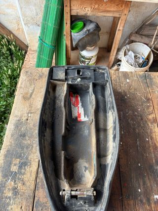 Asientos Derbi Variant SL America Bola 8 y Careta.