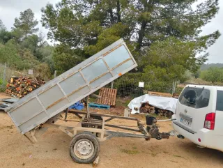 Remolque basculante para coche