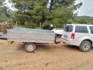 Remolque basculante para coche