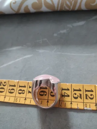 Anillo TOUS Oso Plata Rosa