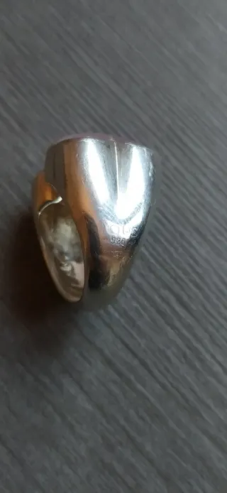 Anillo TOUS Oso Plata Rosa