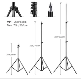 Kit Iluminación Fotográfica Andoer
