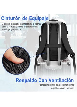 Mochila Viaje Taygeer Cabina Avión 40x30x20