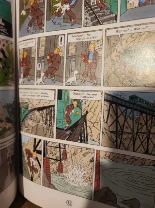 Kuifje de zonnetempel. Casterman. 1949