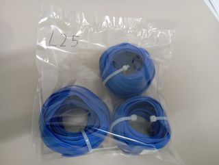 L25 Cinta cubre tornillos azul 16m