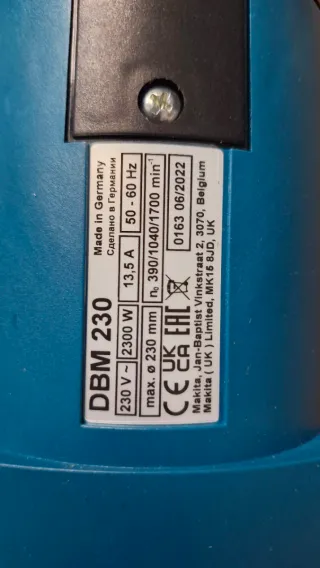 Taladro Makita DBM230X 230mm