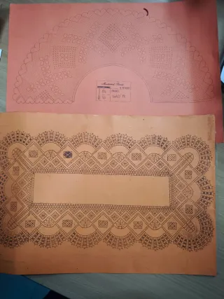 Boixets de fusta i patrons diferents mides