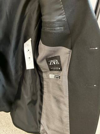 Saco Zara Negro