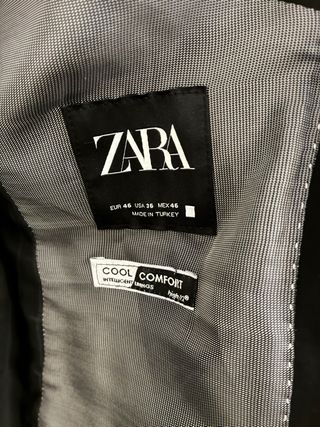 Saco Zara Negro