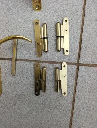 Juego Manivelas Doradas Completas