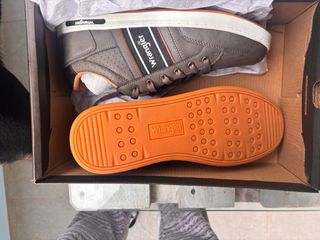 Zapatillas Wrangler Marrón y Gris