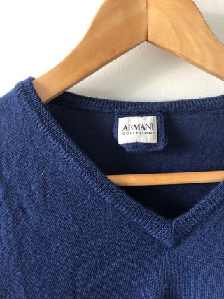 Armani Jersey Azul