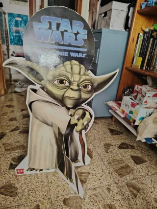 Figura Cartón Yoda Star Wars Clone Wars