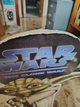 Figura Cartón Yoda Star Wars Clone Wars