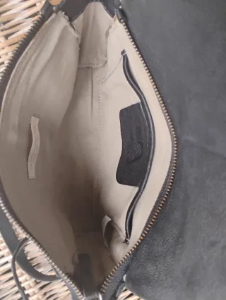 Bolso piel BIBA negro