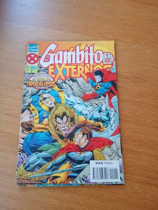 COMPLETA. GAMBITO Y LOS EXTERNOS. 4 EJEMPLARES.