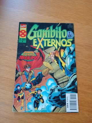 COMPLETA. GAMBITO Y LOS EXTERNOS. 4 EJEMPLARES.