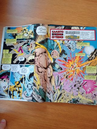 COMPLETA. GAMBITO Y LOS EXTERNOS. 4 EJEMPLARES.